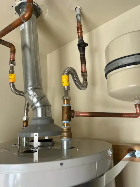 Water heater installation and plumbing repair in El Centro