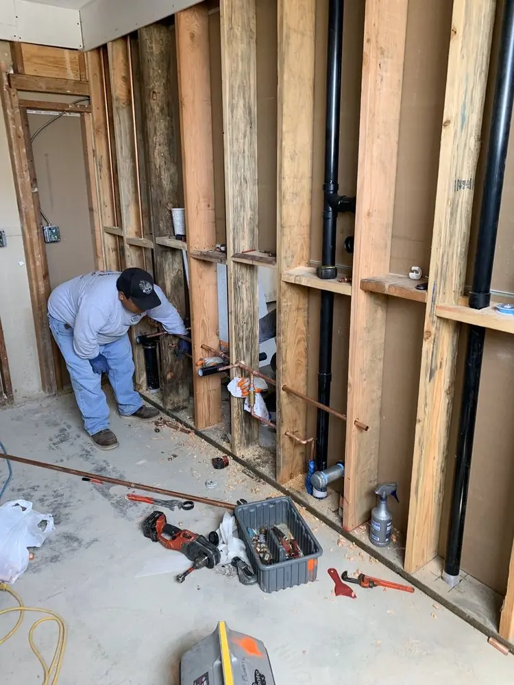 Commercial rough-in plumbing for Water Heater Replacement in El Centro